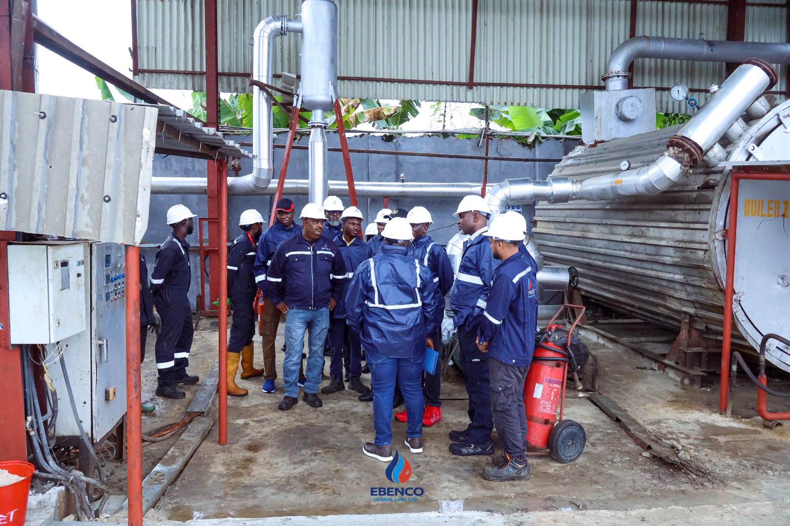 NMDPRA visit to the Ebenco Refinery, Koko - photo 5