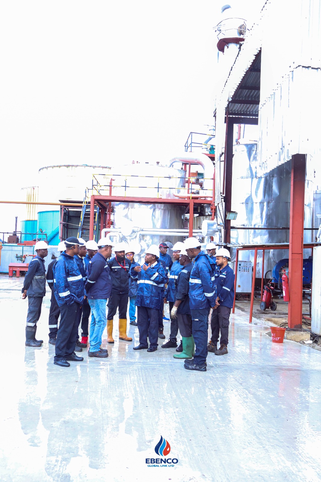 NMDPRA visit to the Ebenco Refinery, Koko - photo 6