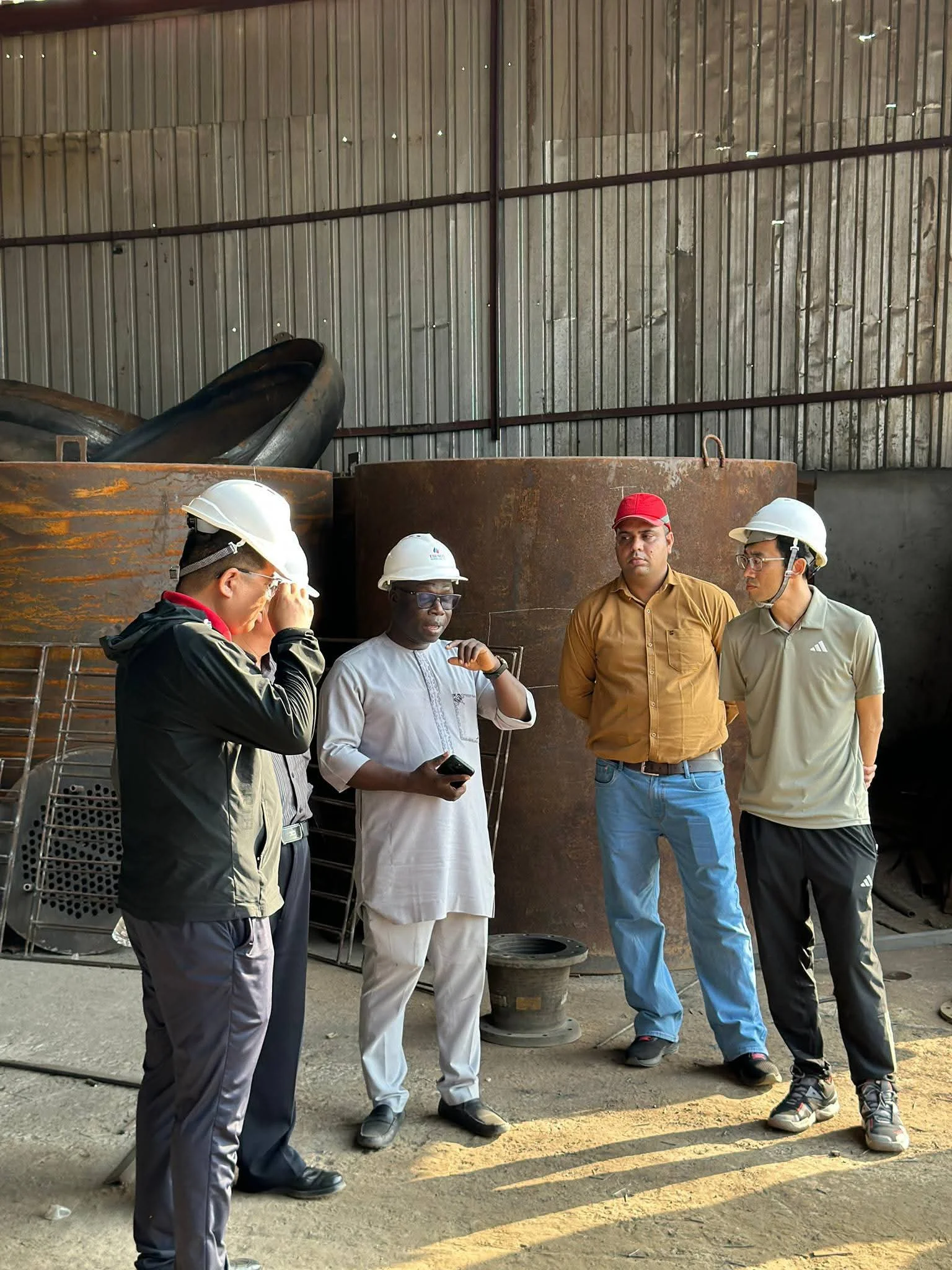 Chinese Delegation Visit to Ebenco Modular Refinery